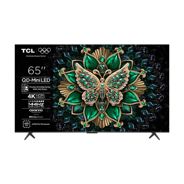 TCL QD Mini-LED 65C6K 65″ Τηλεόραση 4K με Έκπτωση 13%