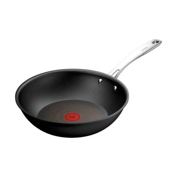 Tefal Excellence+ G33019 28cm Τηγάνι Wok με Αντικολλητική Τεχνολογία