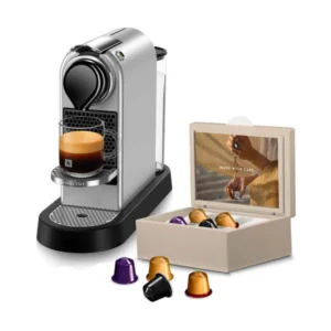 Nespresso CitiZ Hotel Combo Silver: Κομψή μηχανή espresso με έκπτωση
