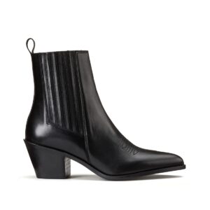 Δερμάτινα μποτάκια western La Redoute με έκπτωση 145,99 €
