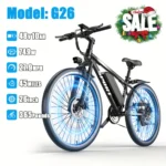 Ηλεκτρικό Ποδήλατο TEMU 749w με Έκπτωση 32% και Αυτονομία 45 Μιλίων