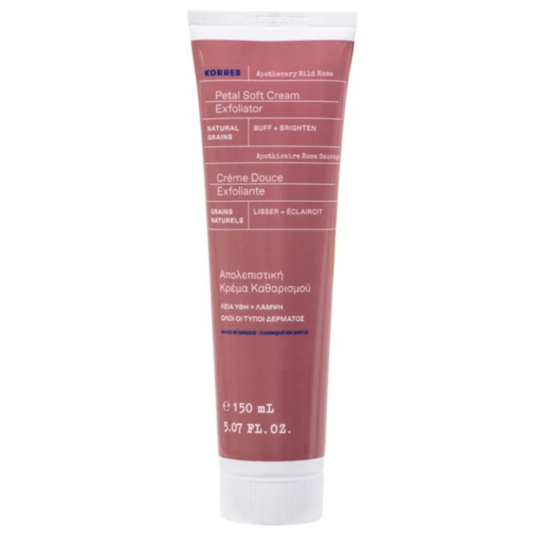 Korres Wild Rose Exfoliator: Λεία Επιδερμίδα με Έκπτωση 45%