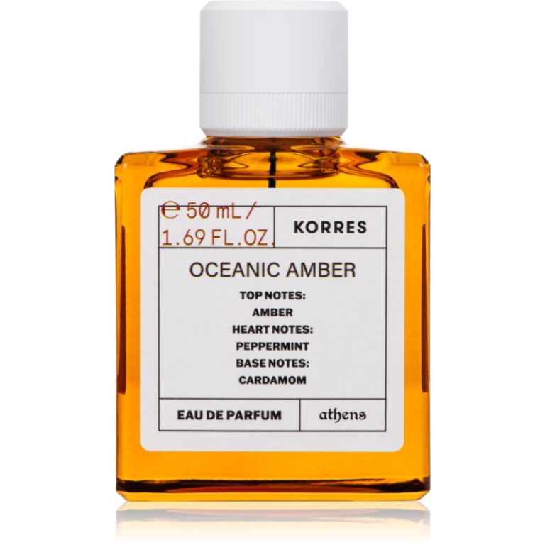 Korres Oceanic Amber Eau de Parfum για άντρες, φρέσκο άρωμα 50 ml