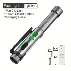 TEMU Haixnfire Mini Tactical Flashlight: Ιδανικό για κάμπινγκ και έκτακτες ανάγκες