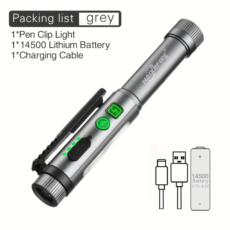 TEMU Haixnfire Mini Tactical Flashlight: Ιδανικό για κάμπινγκ και έκτακτες ανάγκες