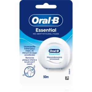 Oral-B Essential Floss Unwaxed: Ακέρωτο Οδοντικό Νήμα με Έκπτωση 20%