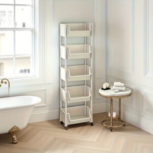 TEMU 5-layer Storage Trolley με 88% έκπτωση για οργάνωση σπιτιού