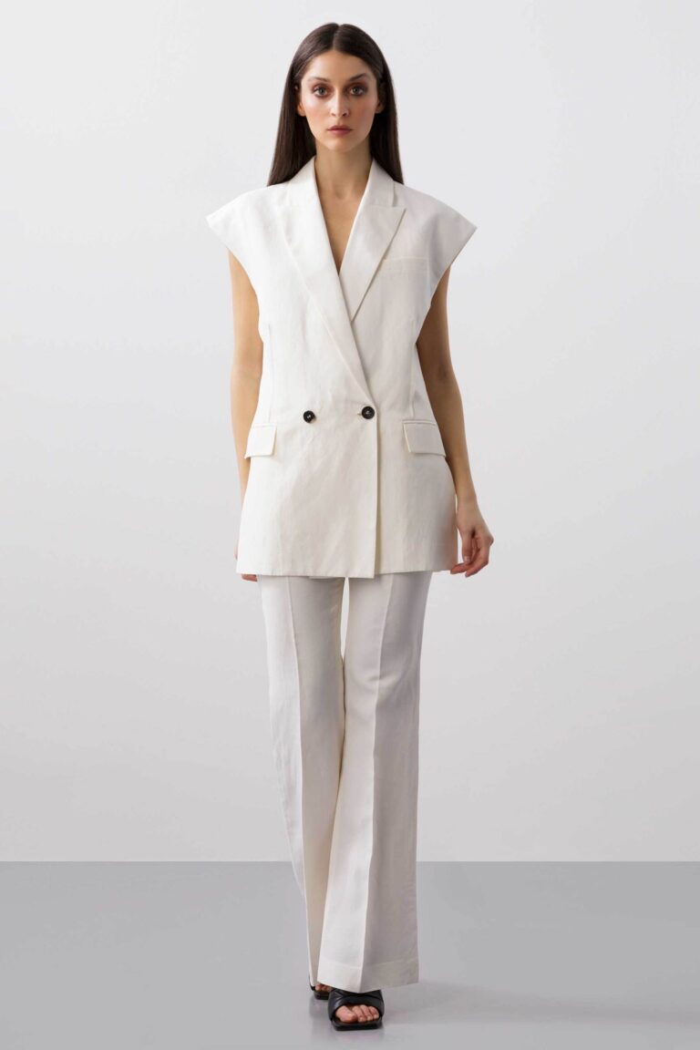 BCBGMAXAZRIA γυναικείο γιλέκο με χιαστί λεπτομέρεια – έκπτωση 60%
