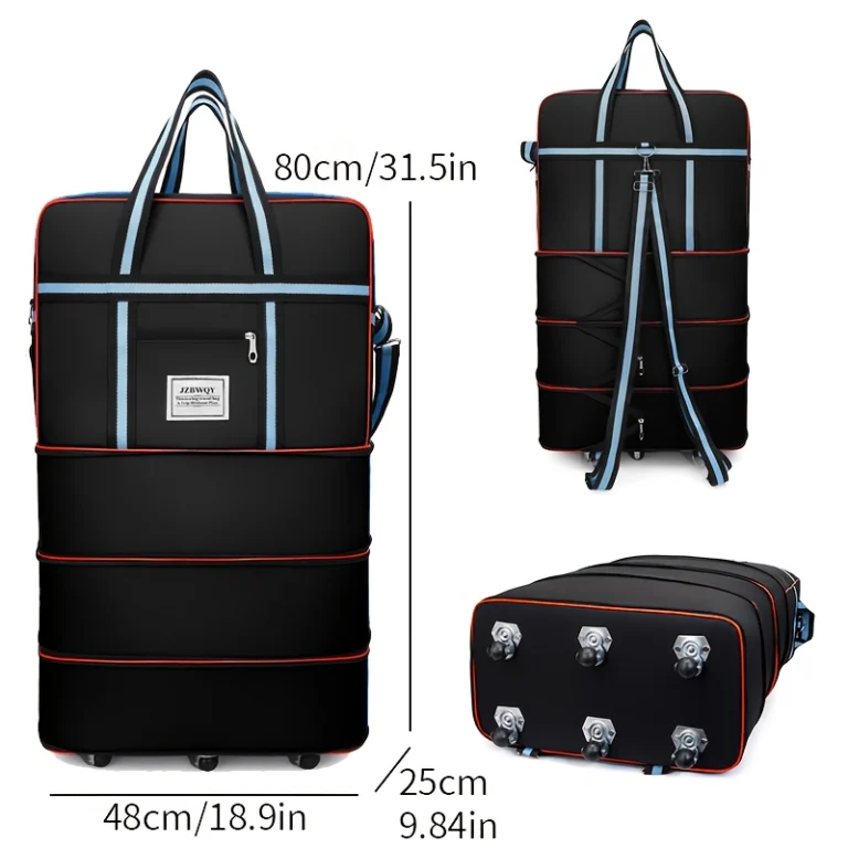 TEMU Oversized Expandable Rolling Duffle Bag με έκπτωση 68%