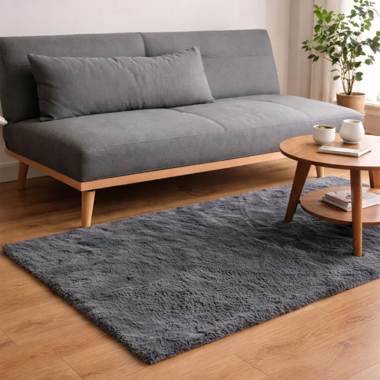 Χαλί Γούνινο Ravelia Fluffy Dark Grey με Έκπτωση 20%