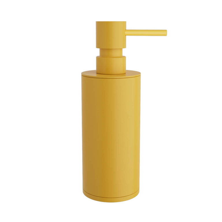 Dispenser Μπάνιου 350ml σε Ματ Κίτρινο με Έκπτωση 10%