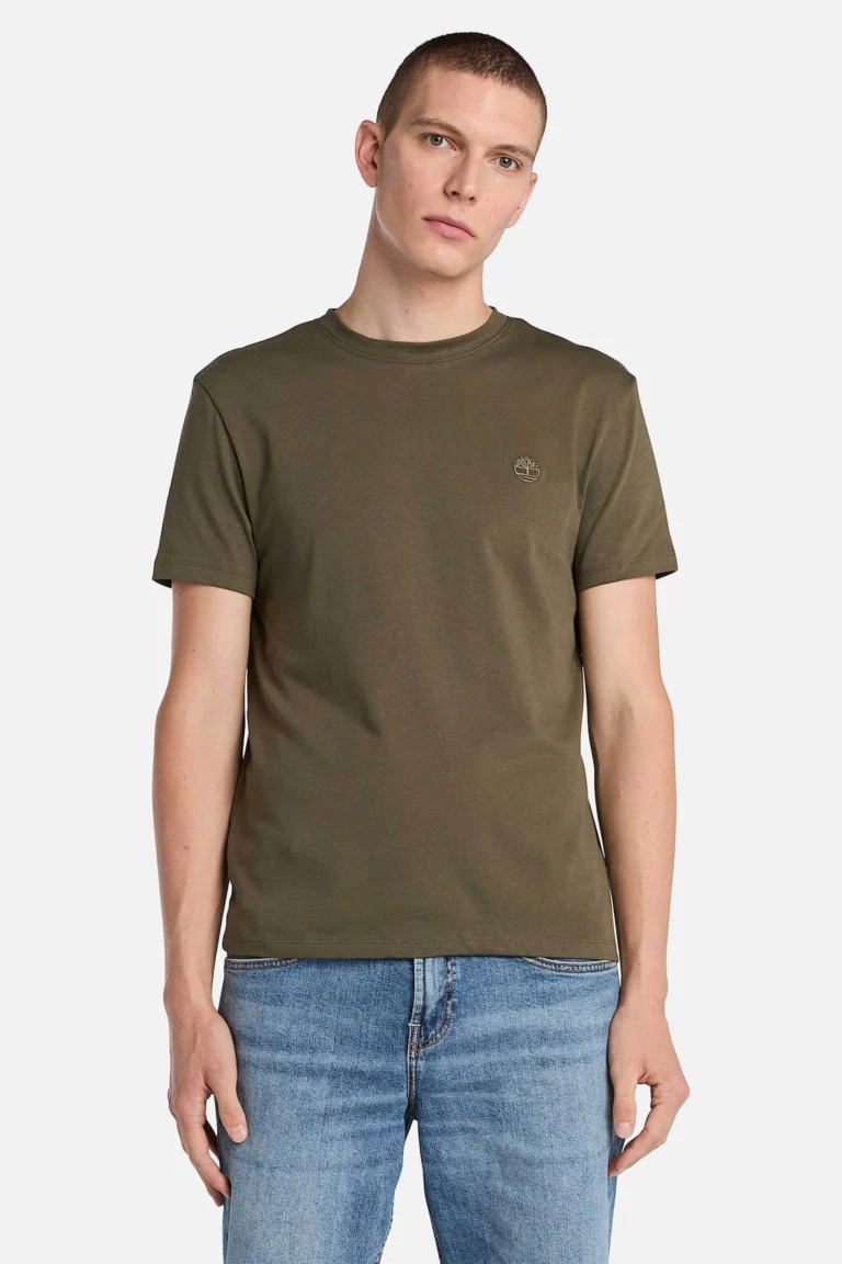 Timberland ανδρικό T-shirt με κεντημένο logo, έκπτωση 20%