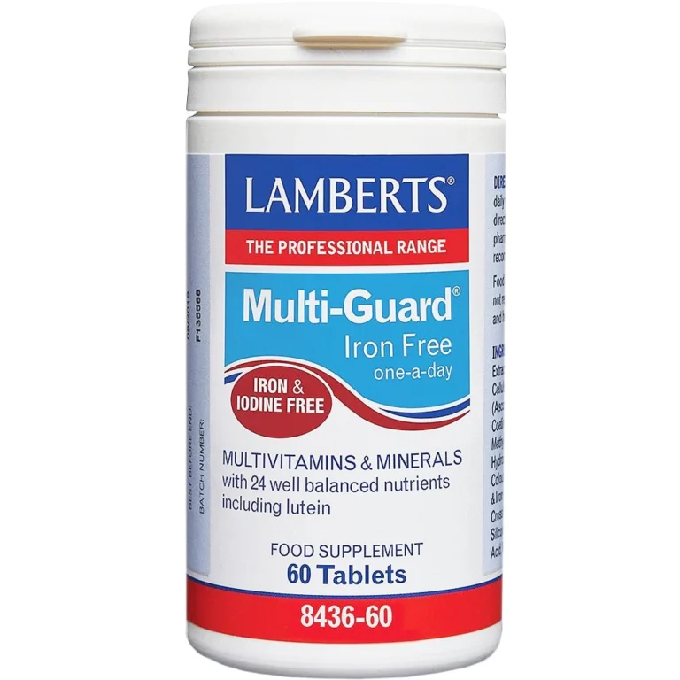 Lamberts Multi-Guard Χωρίς Σίδηρο & Ιώδιο – Έκπτωση 33%