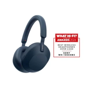 Sony WH-1000XM5 Noise Cancelling Wireless Headphones Midnight Blue Bluetooth Headset – 239,99 € | Kotsovolos