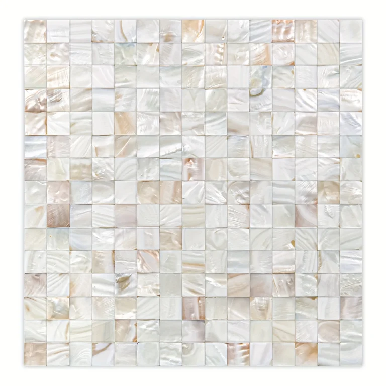 TEMU 10pcs Art3d White Seamless Wall Panels – 11.8″ Square Shell Mosaic Tiles For Backsplash, Fireplace, Shower Room Decor And Flooring, Glossy Finish, Bathroom Wall Tiles – $62,37 | Temu