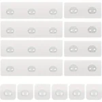TEMU 14 Pack Shower Caddy Adhesive Replacement, Strong Adhesive Hooks For Shower Caddy, Shower Adhesive Strips, No Drilling, For Bathroom Storage Shelves And Kitchen Racks – $4,50 | Temu