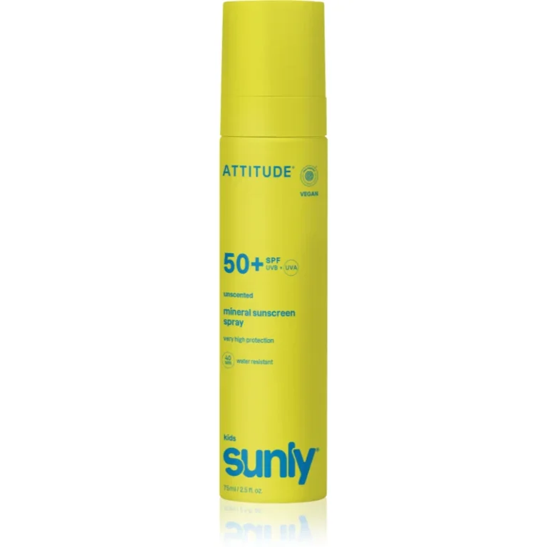 Attitude Sunly Kids Mineral Sunscreen Spray SPF 50+ με έκπτωση 7%